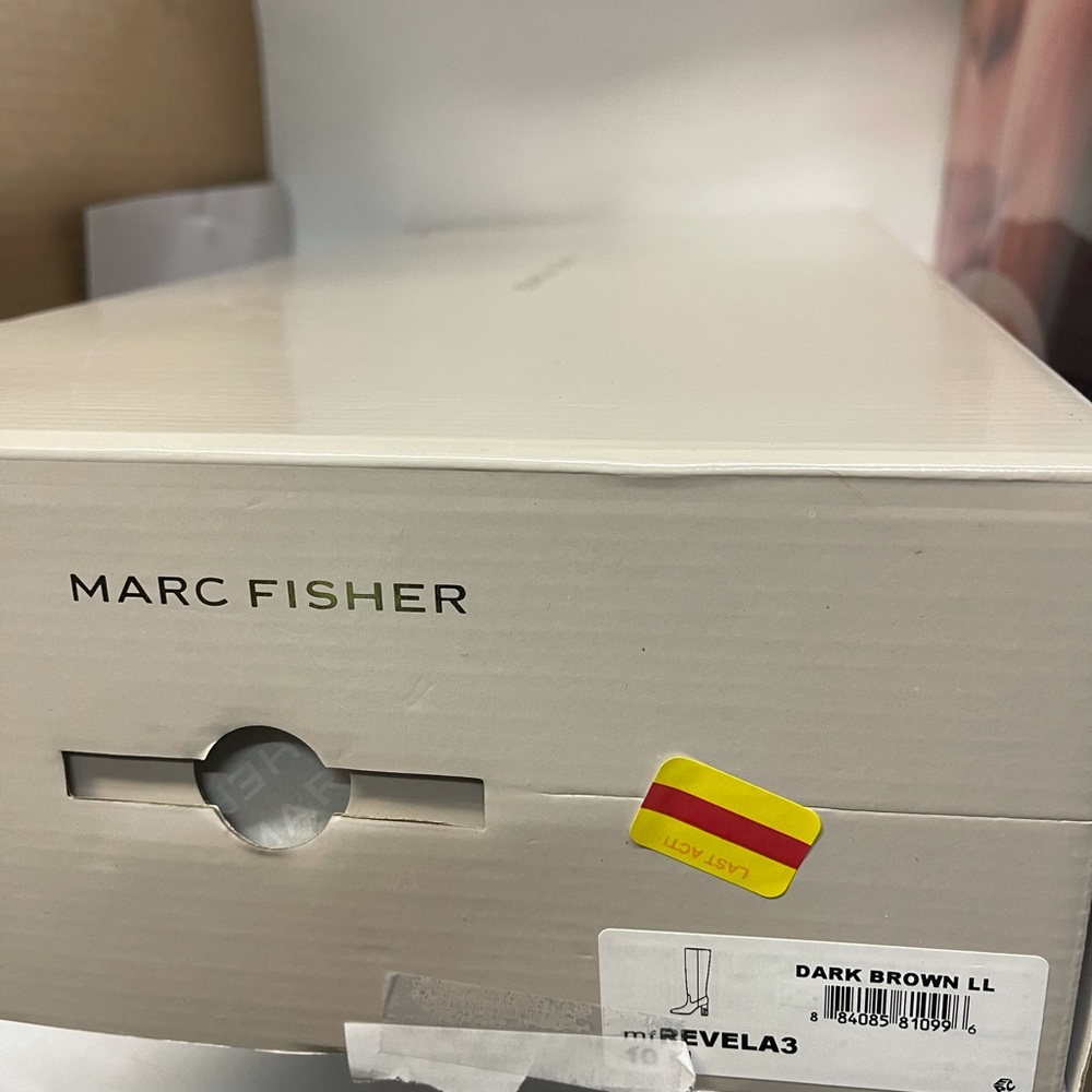 BNIB Marc Fisher Secalm Revela3 Boots Dk Brown - Picture 8 of 16